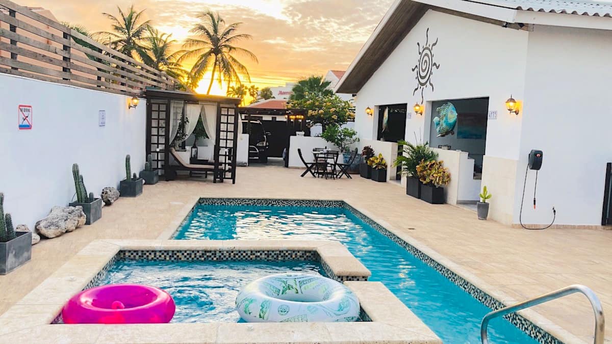 Airbnb Palm Beach Aruba Lagunita with Pool