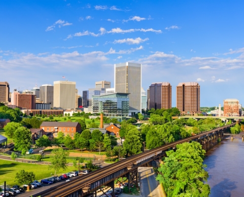 Richmond, Virginia Skyline