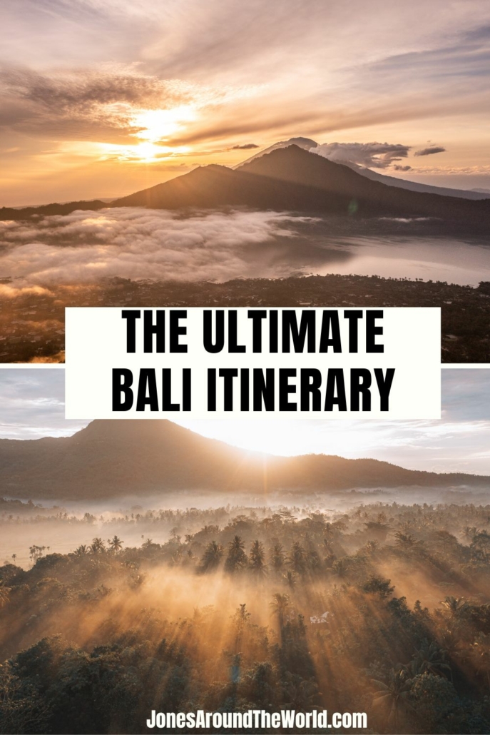 Bali Itinerary