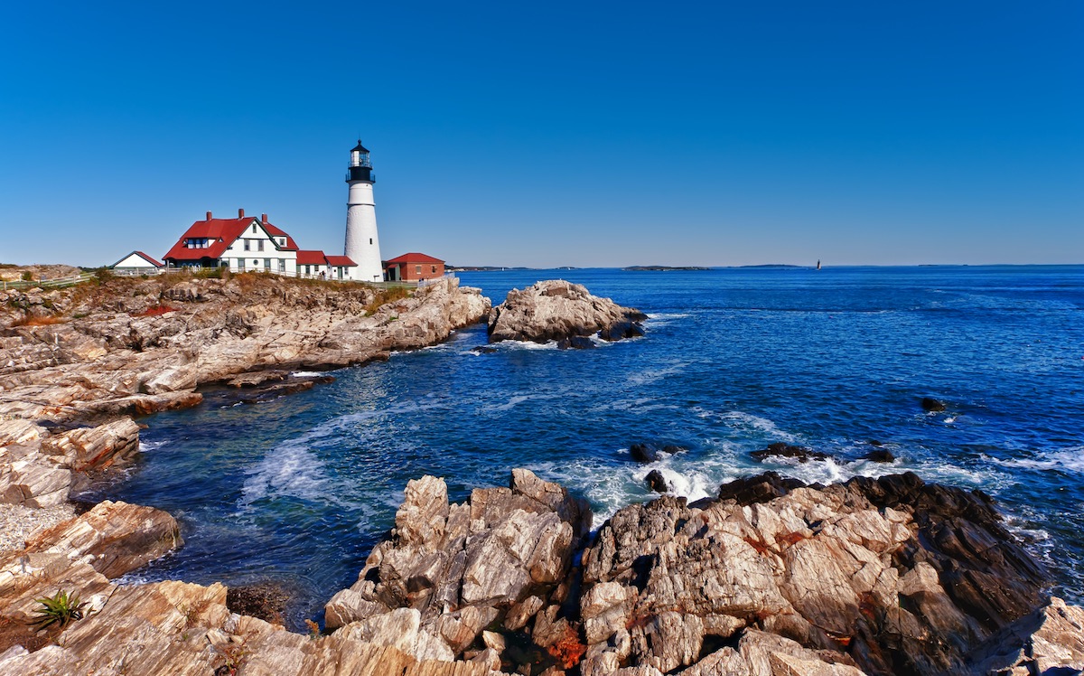 Glamping in Maine