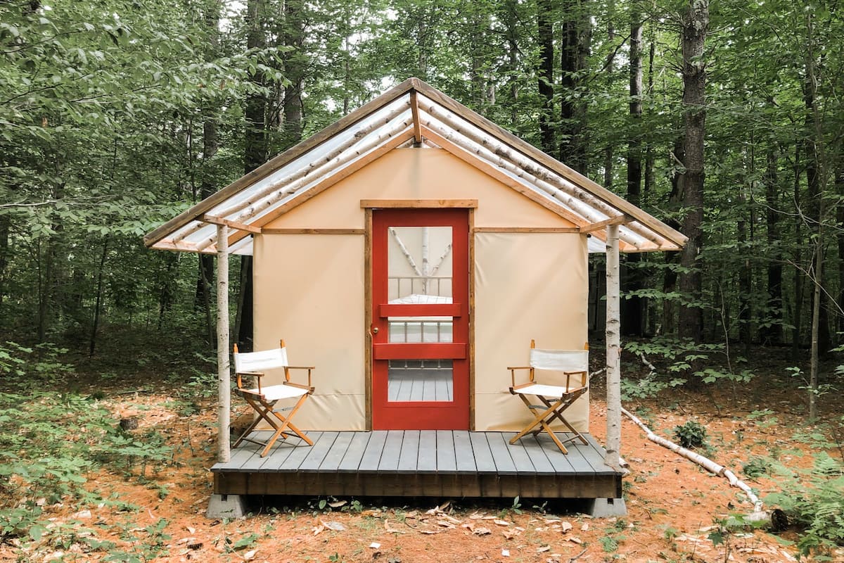 Cheap glamping new england