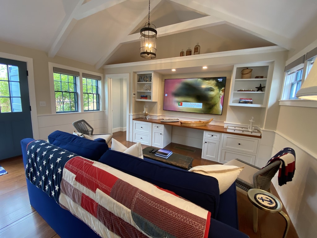 Living Room in Nantucket Island Airbnb