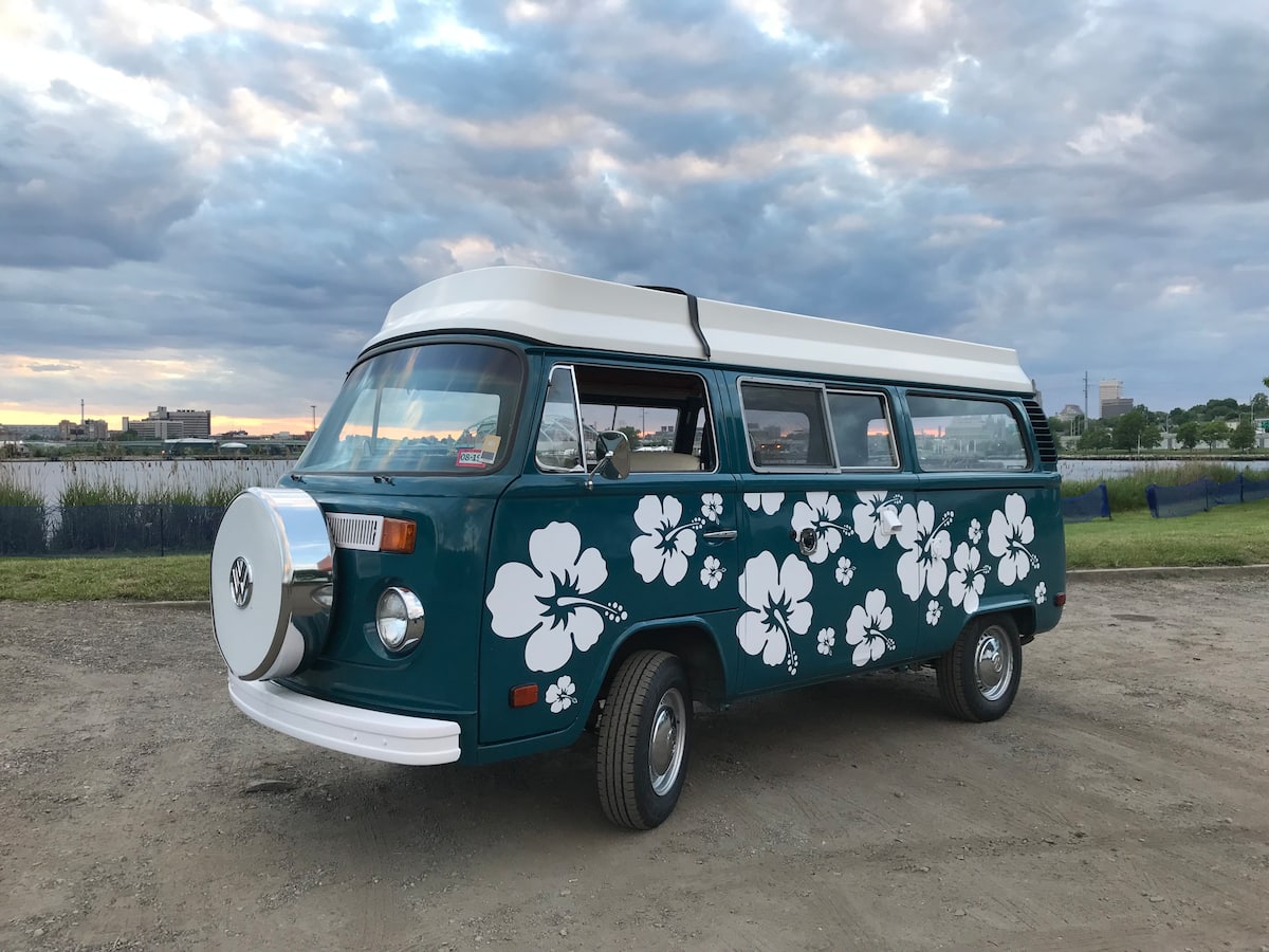 Restored VW Camper for New England Camping