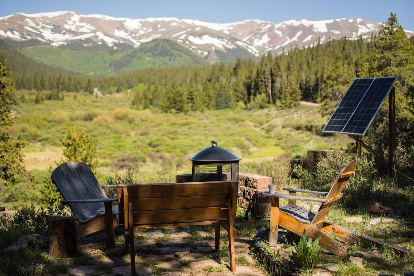 Tiny Cabin Glamping- Best Airbnb Colorado