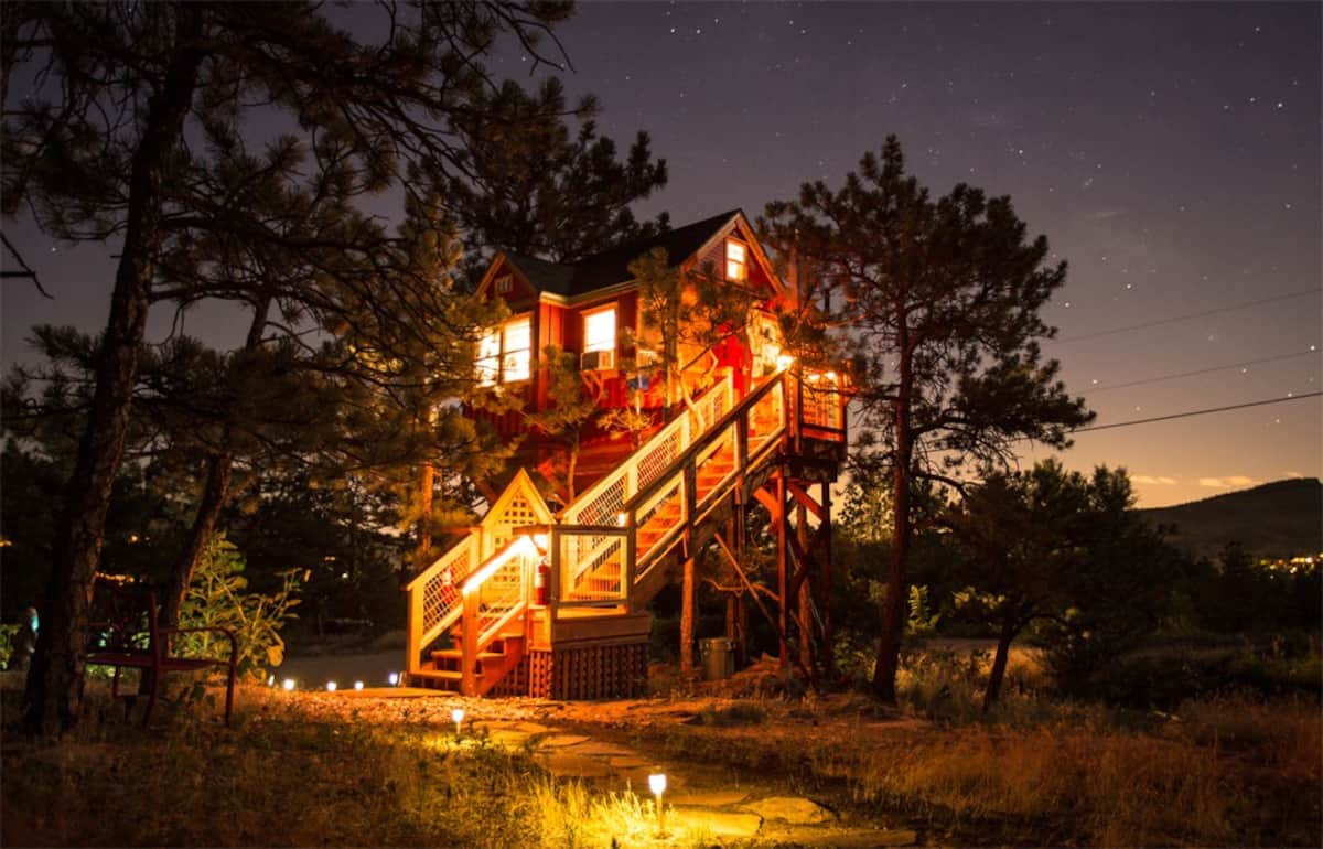 Treehouse Airbnb Colorado