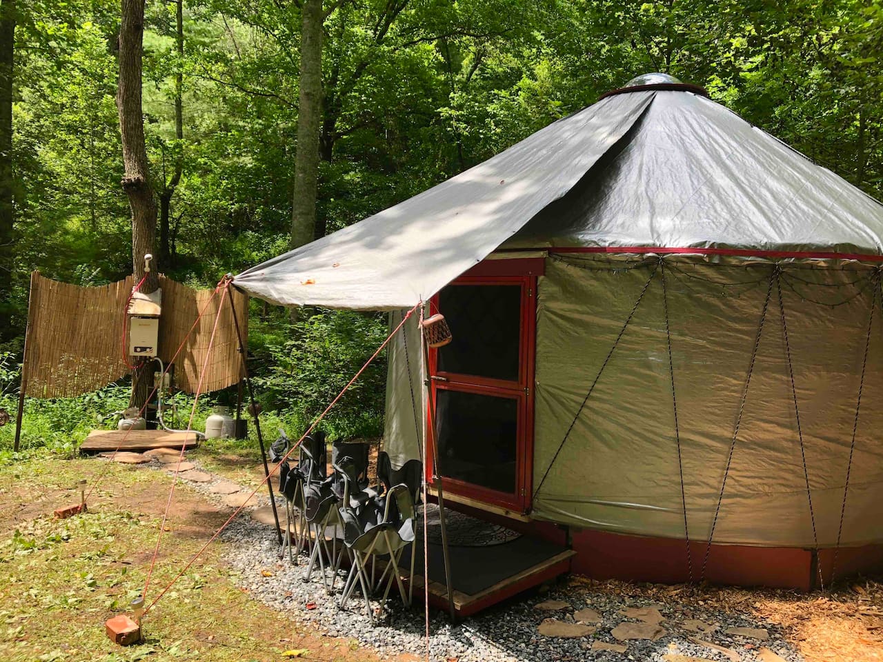 Unique Glamping Asheville North Carolina