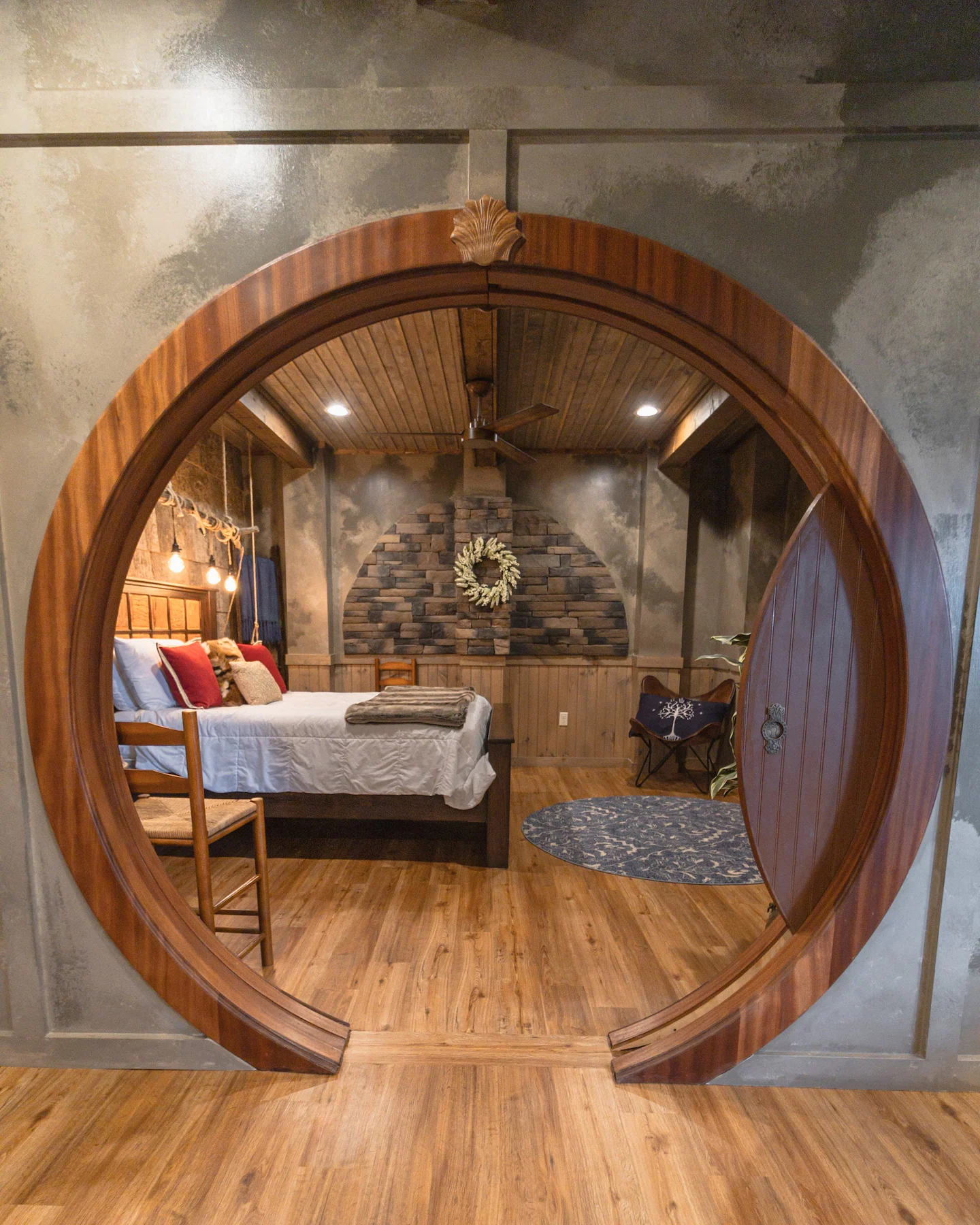 Unique Hobbit Glamping in Asheville NC