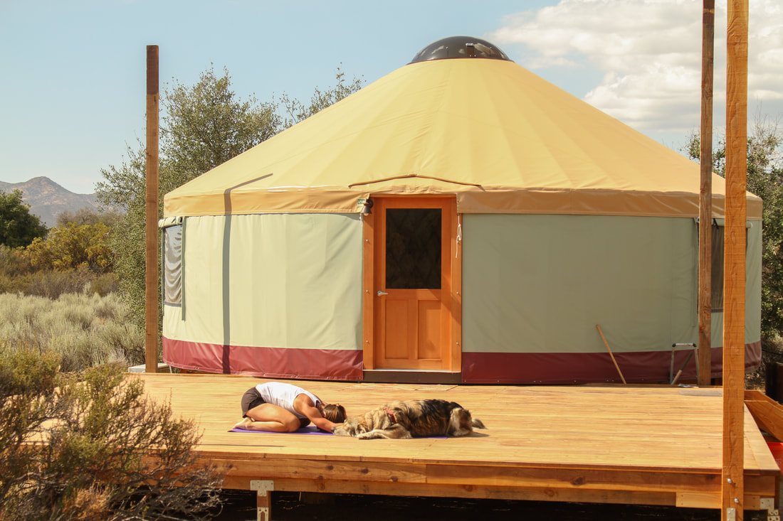 Yoga Yurt San Diego Glamping