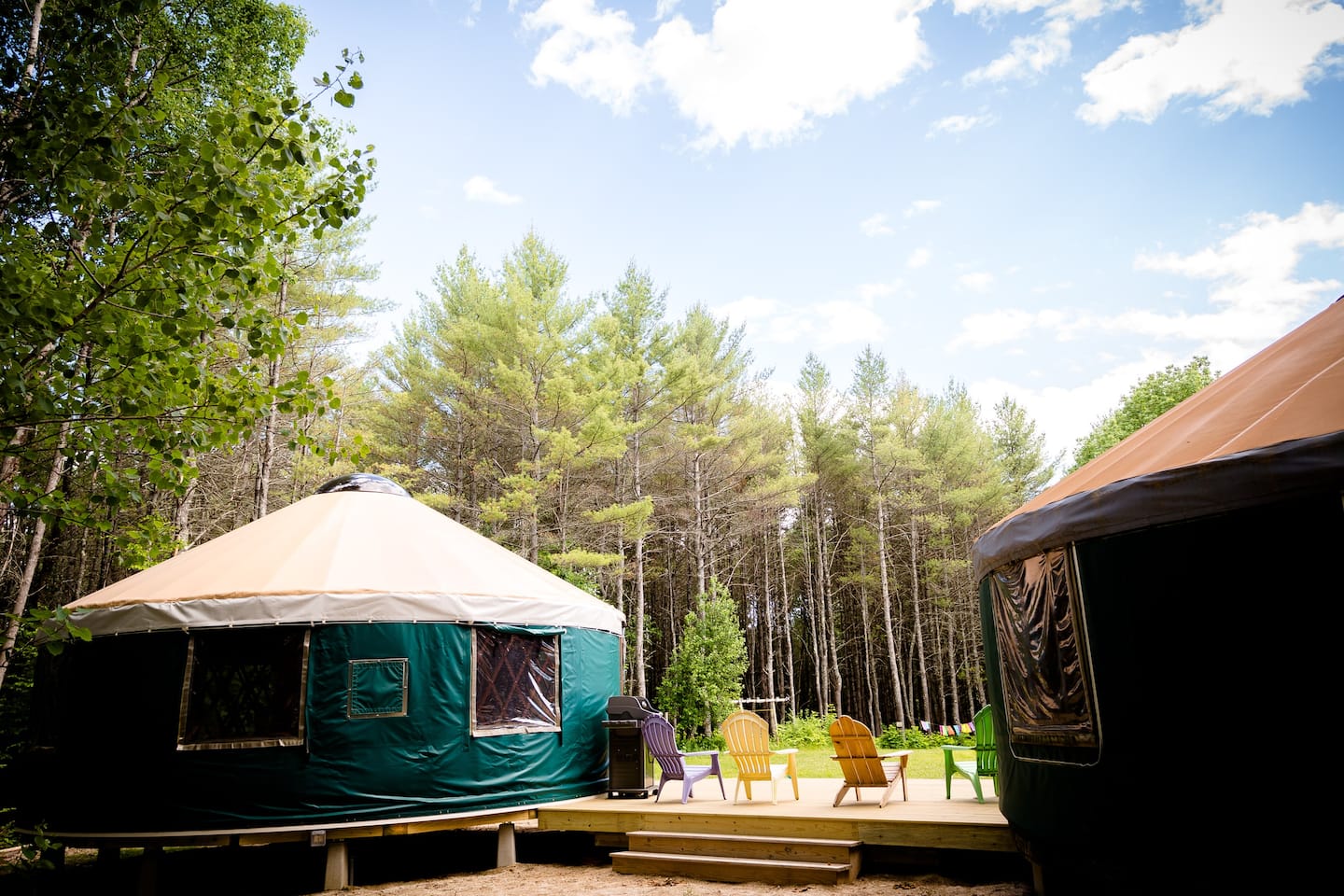 Yurt Glamping New England