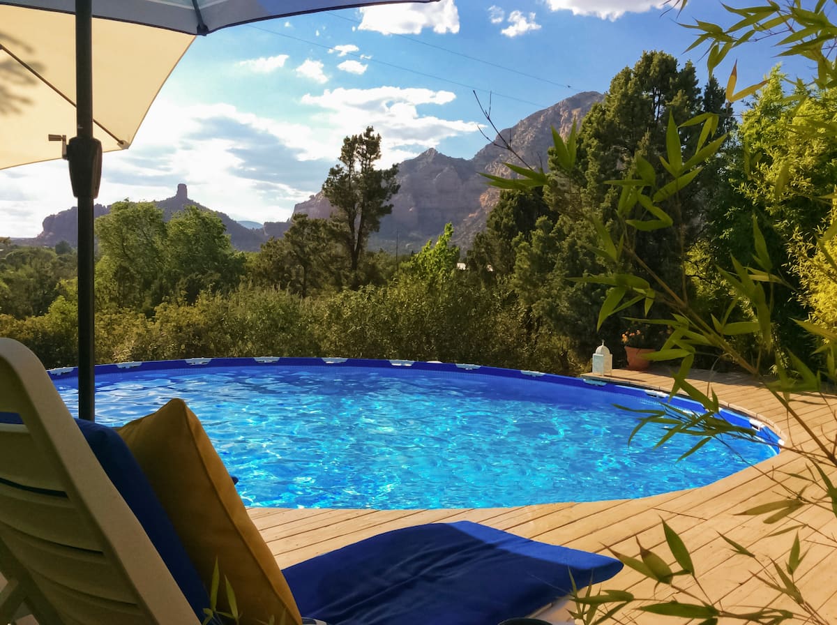 airbnb in sedona with pool