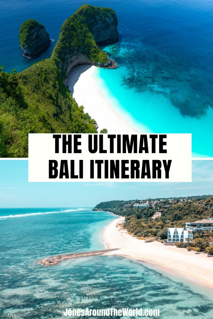 bali trip itinerary