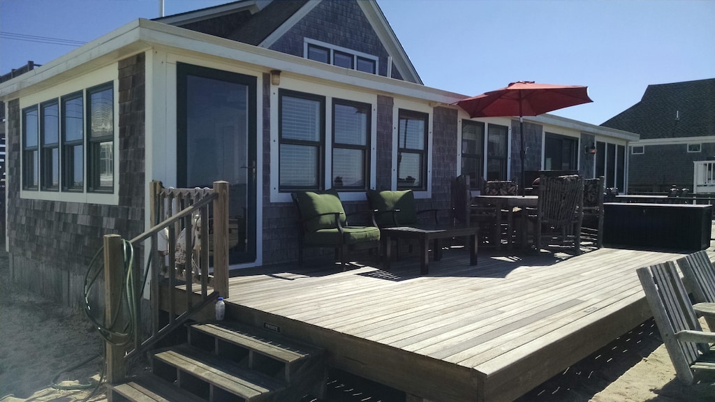 cape cod beachfront condo private deck