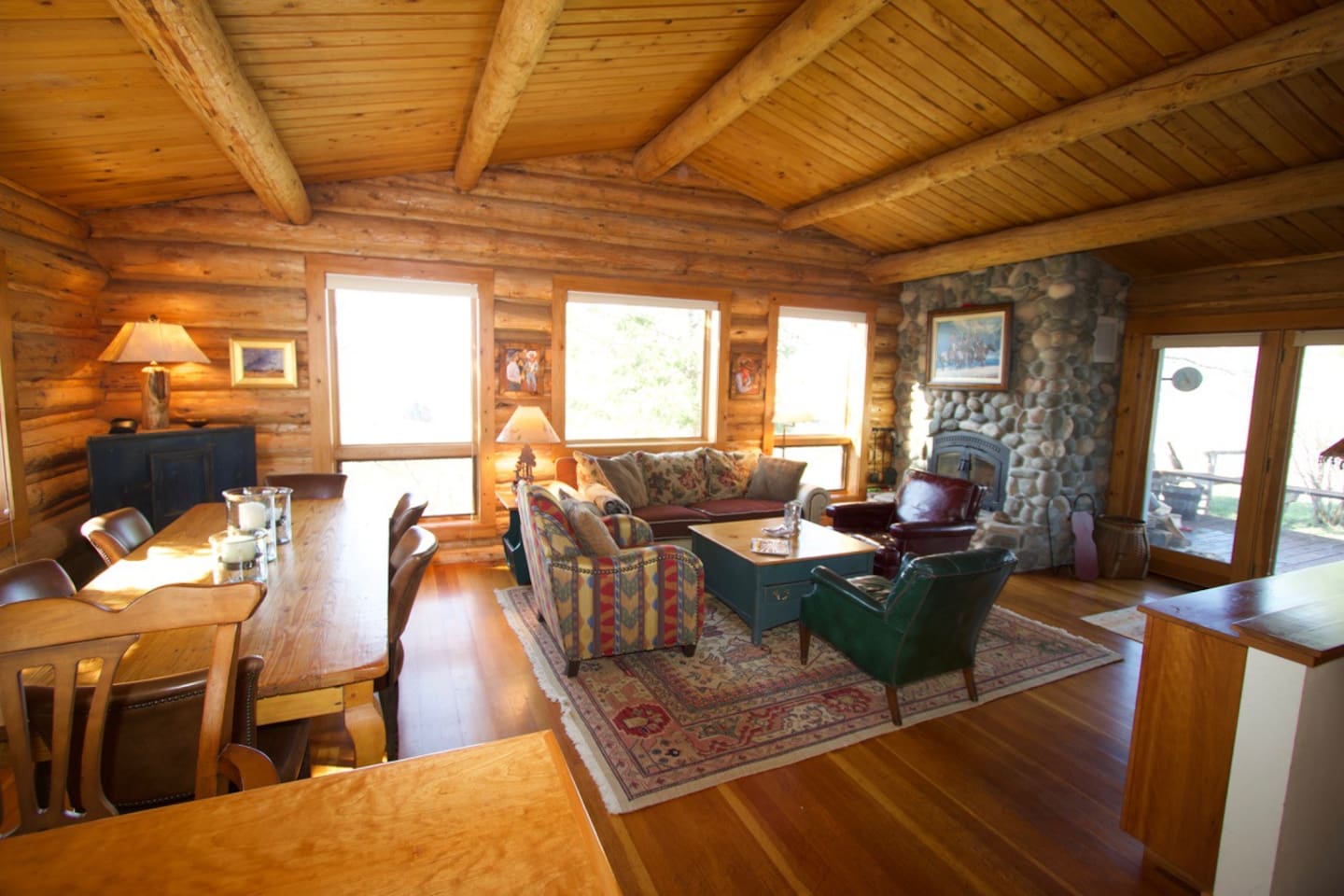 Log Cabin Jackson Hole Airbnb