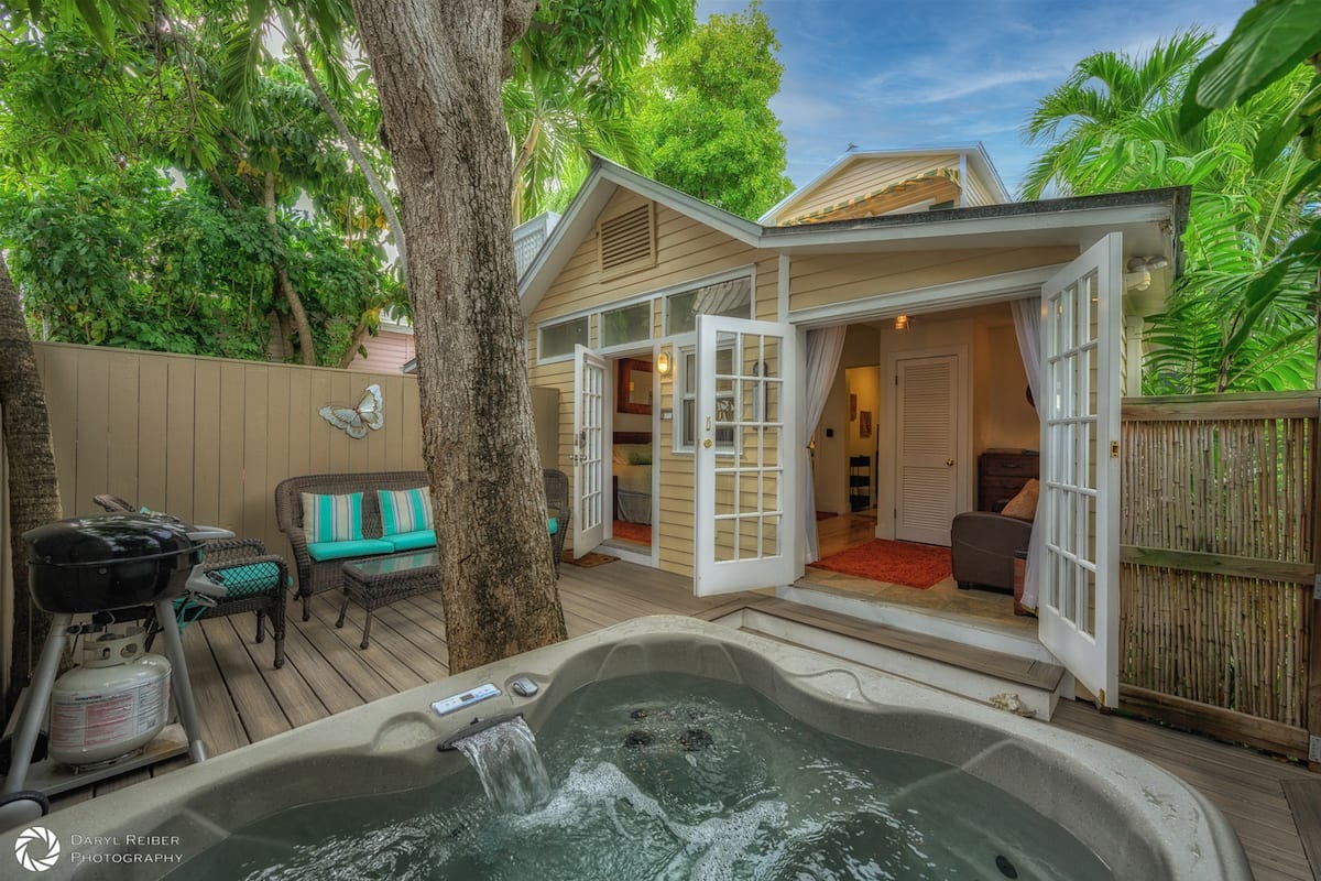 Airbnb in Key West with Hot Tub