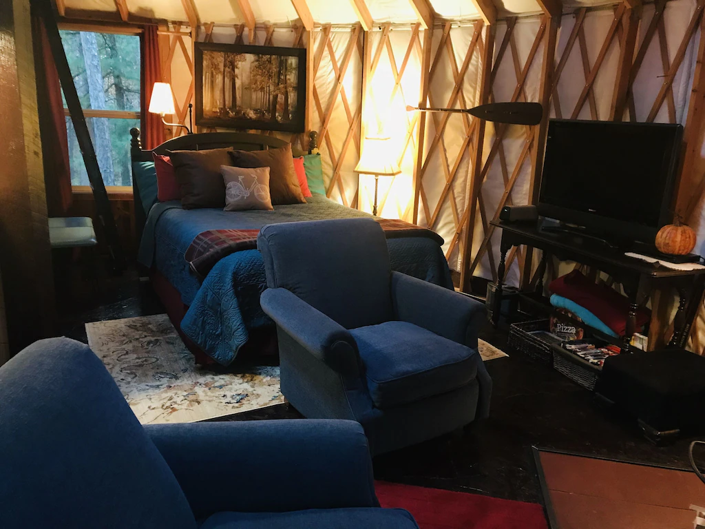 Perry Pines Yurt Glamping Wisconsin