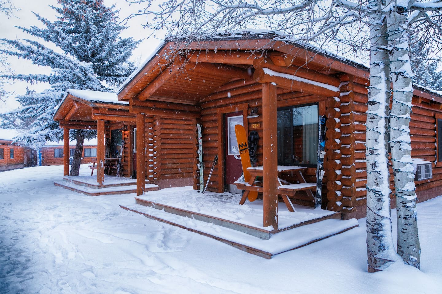 Queen Studio Log Cabin Jackson Hole