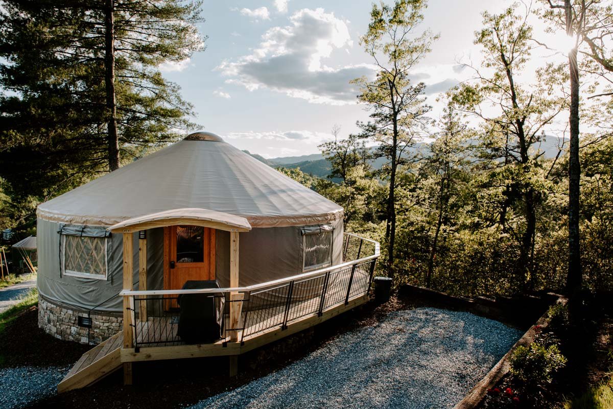 Sky Ridge Yurts - Glamping North Carolina
