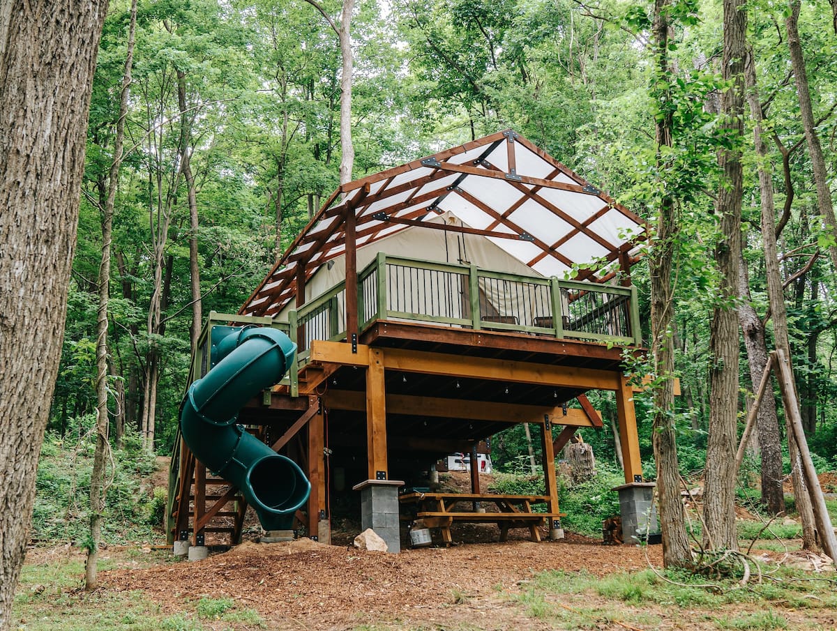 Treehouse Glamping Pennsylvania