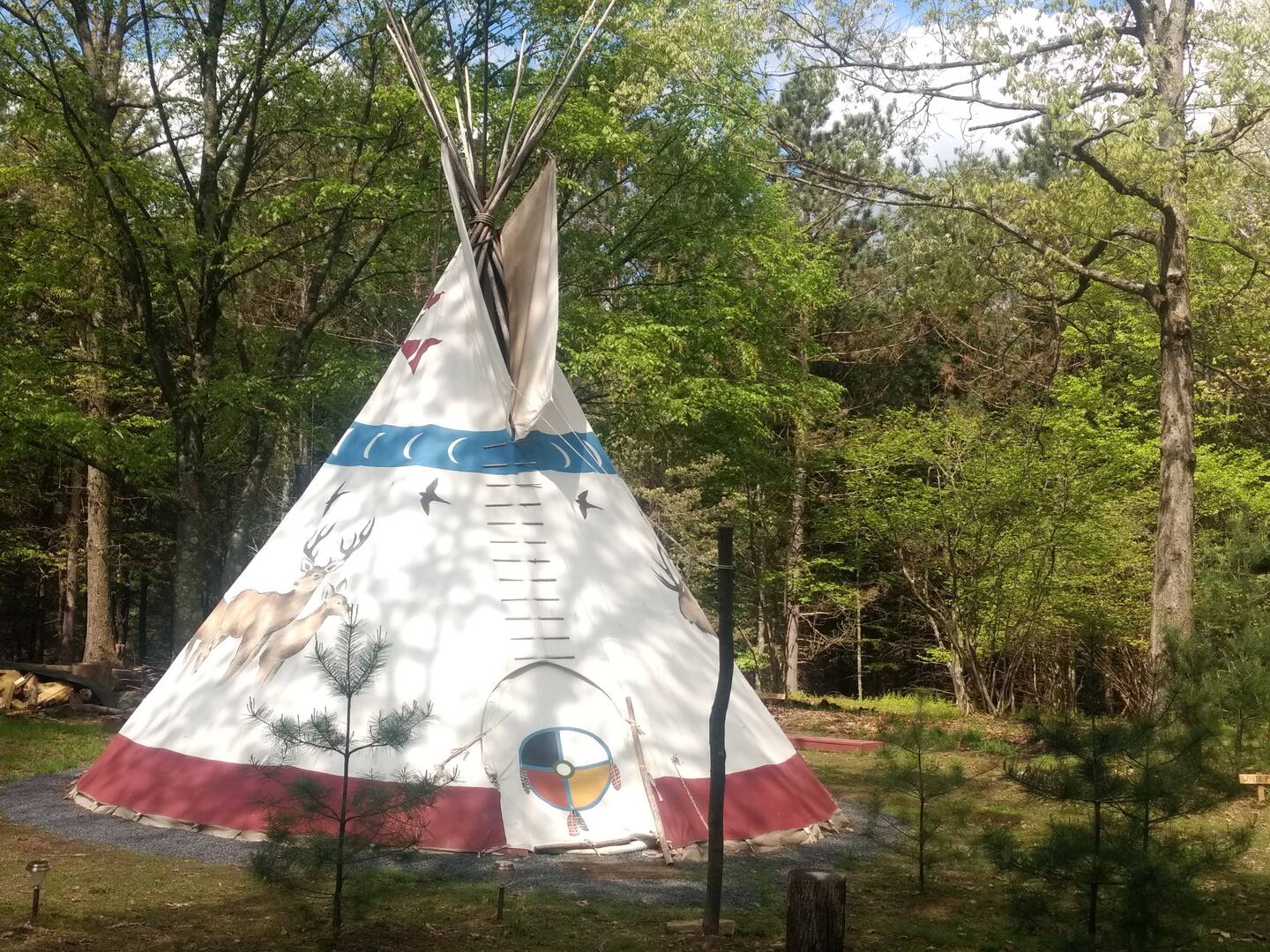 Tucked Away Tipi - Glamping in Pennsylvania