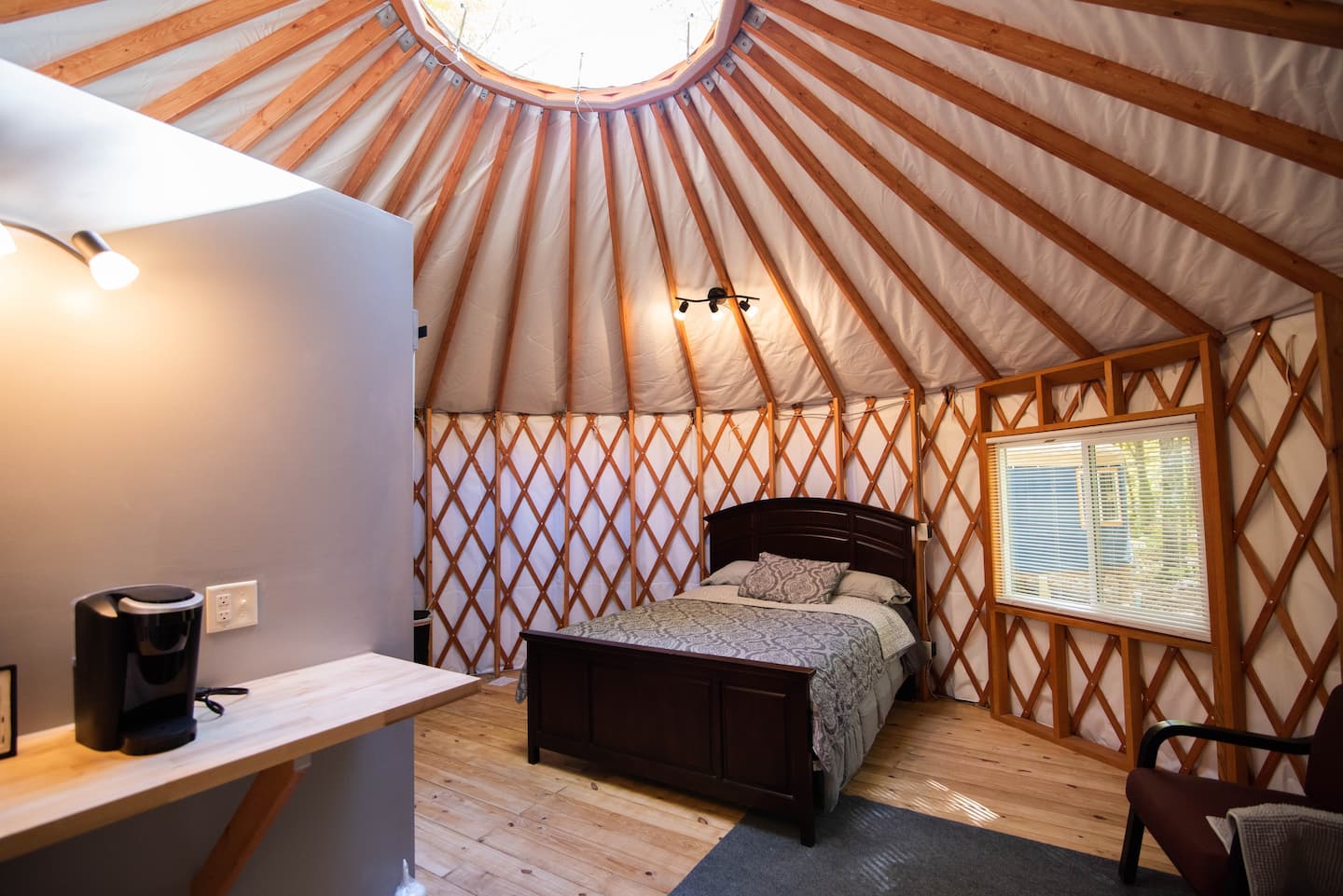 Yurt Glamping in Wisconsin