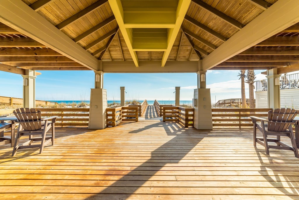 orange beach alabama beach front home boardwalk