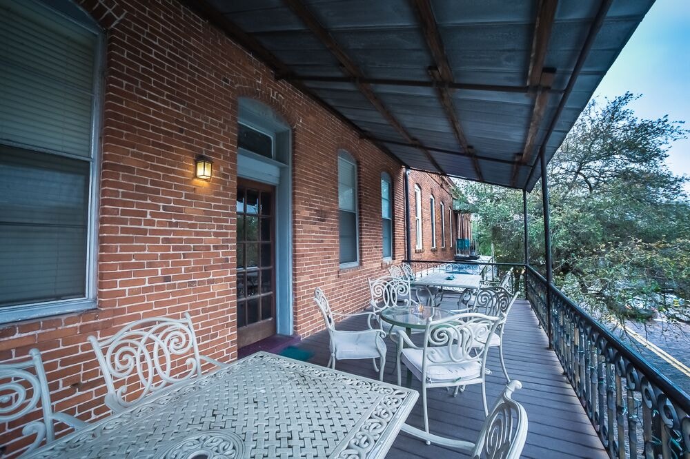 tamp florida ybor city historic loft balcony