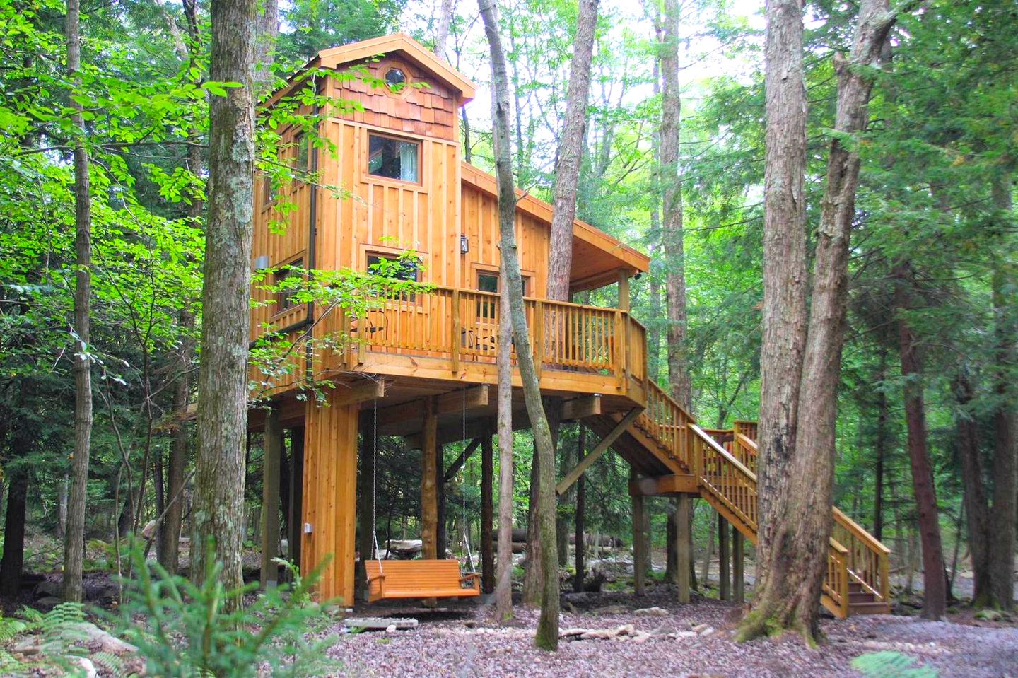 Treehouse glamping maryland