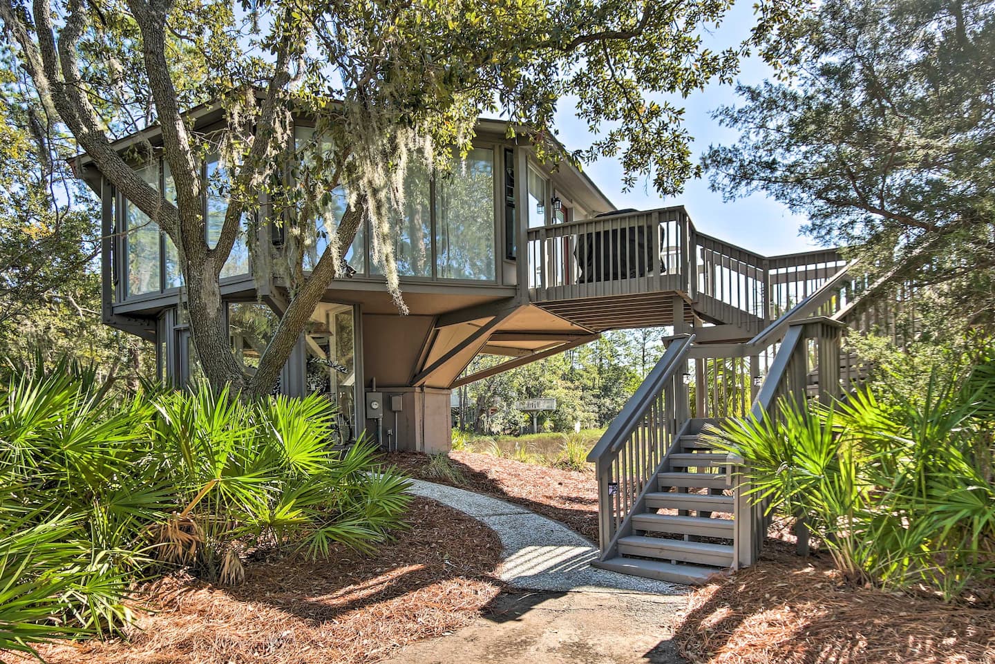 Unique Treehouse Airbnb Hilton Head SC