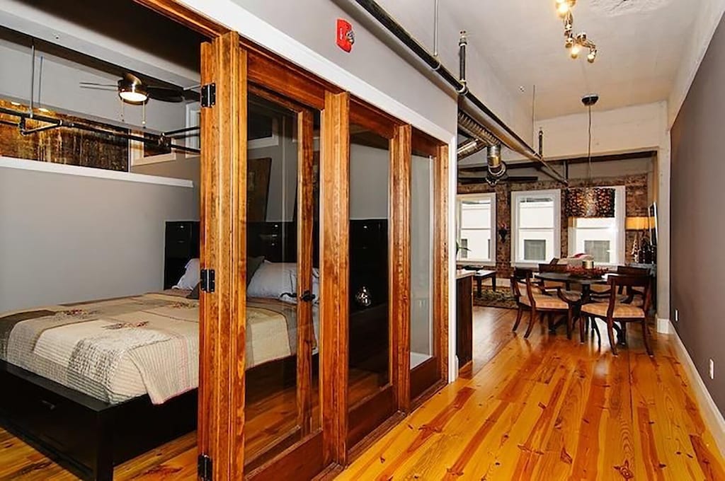 asheville north carolina luxury downtown loft