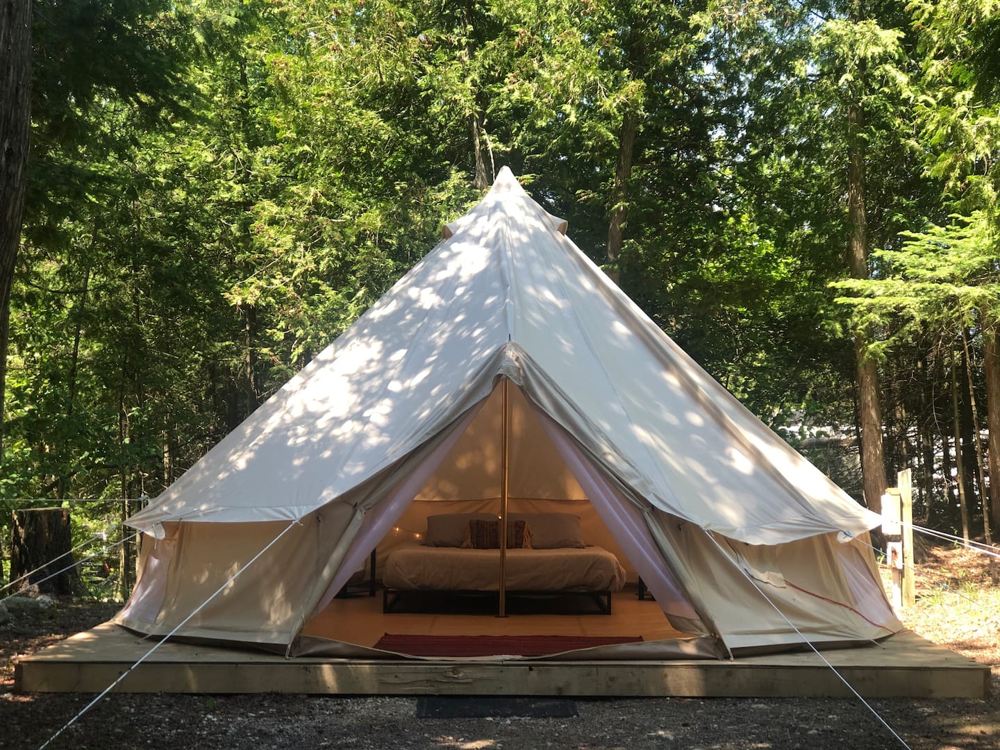 Glamping Airbnb Mackinac Island