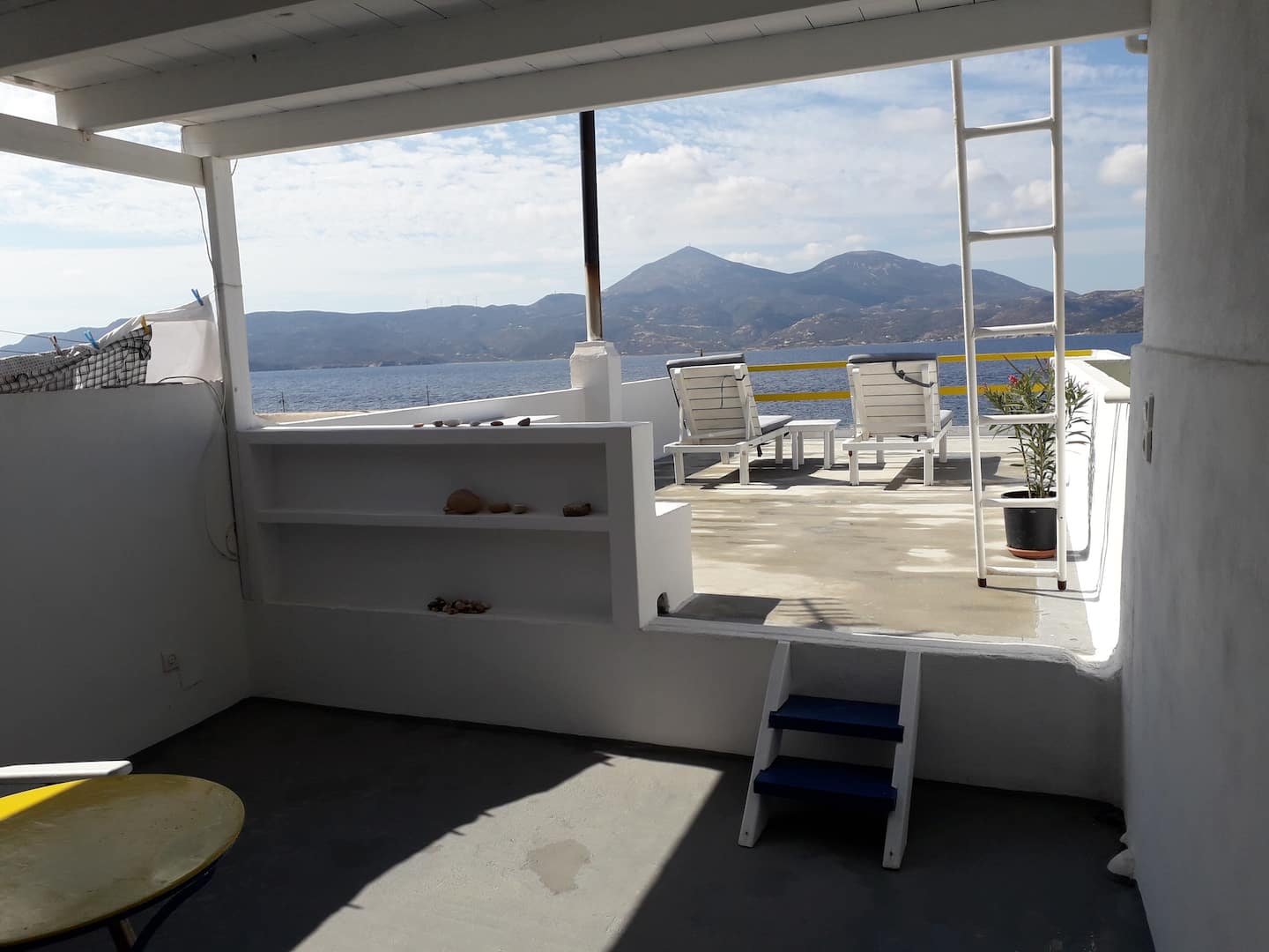 The Yellow Boat House Milos Greece