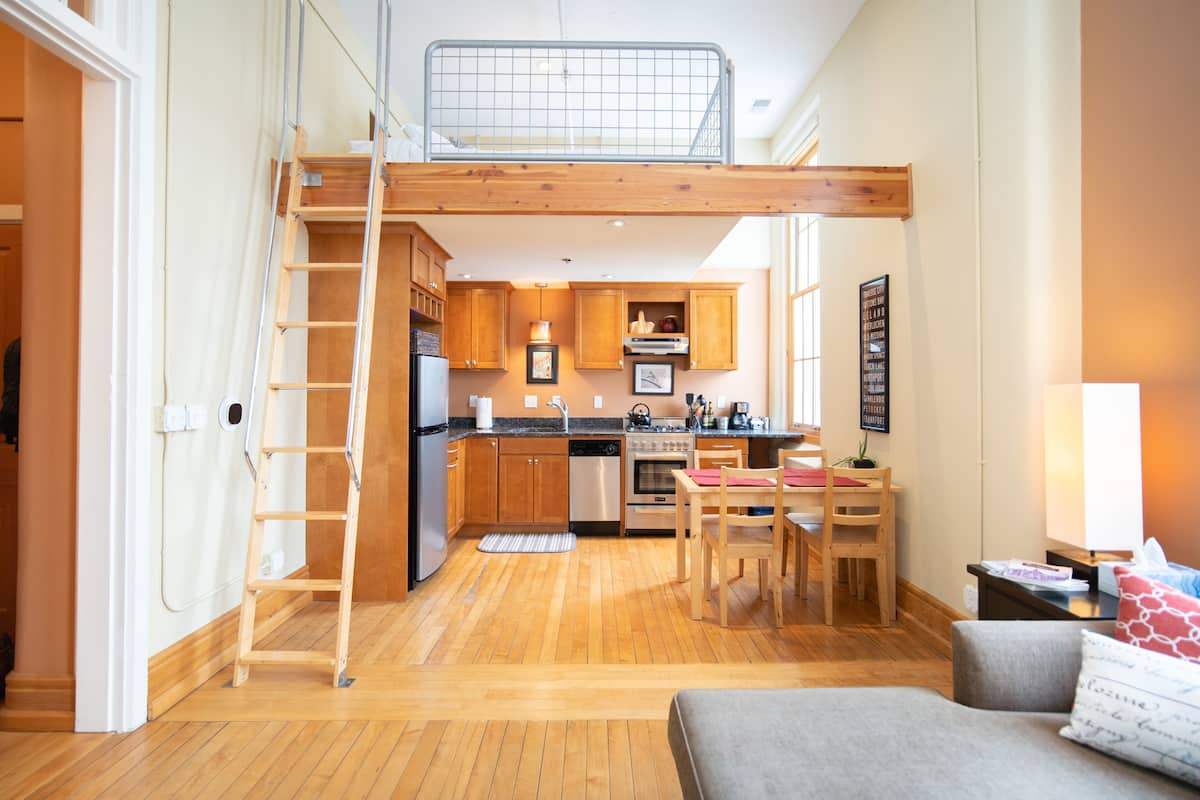 Traverse City Loft Airbnb