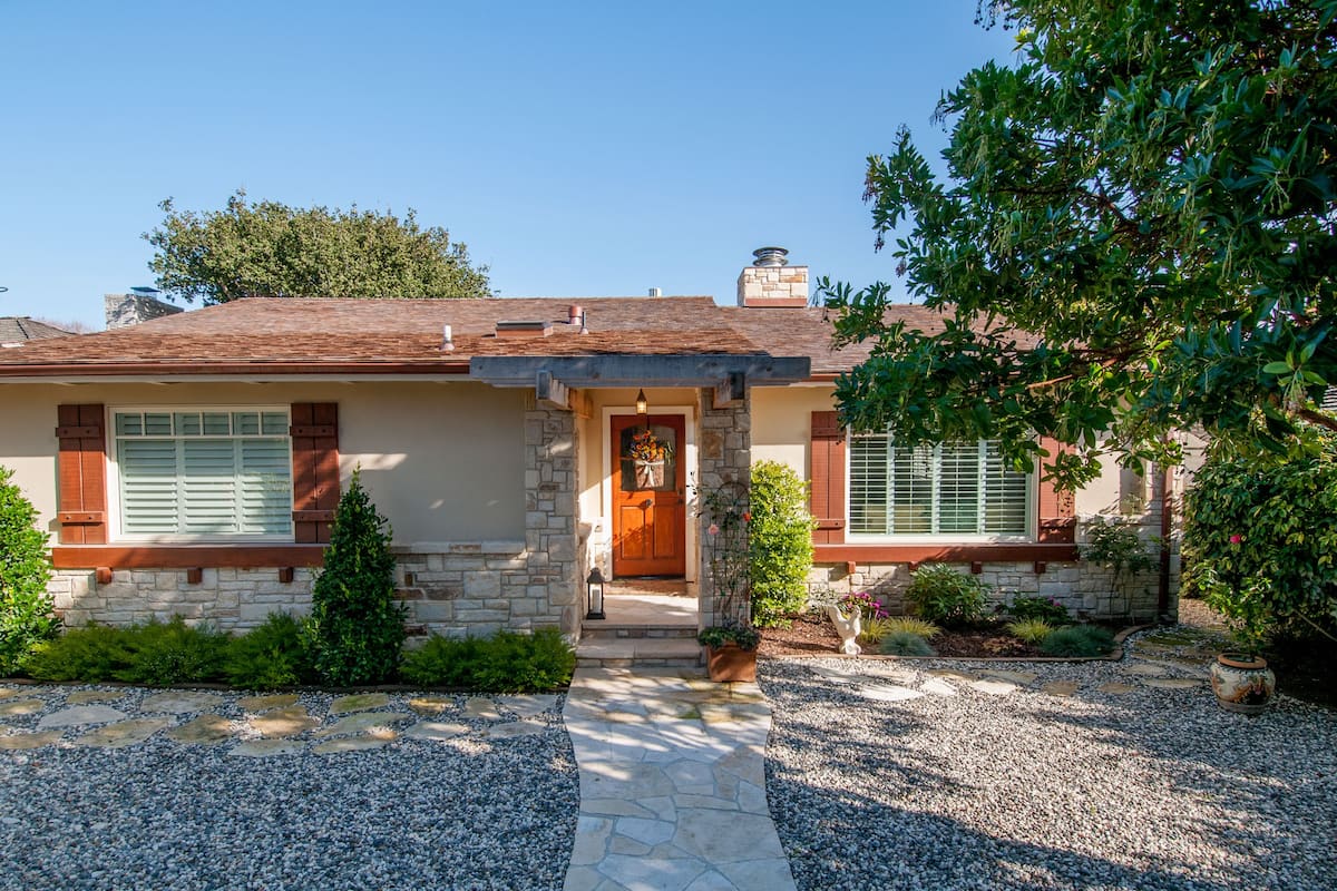 renovated cottage on Carmel Point