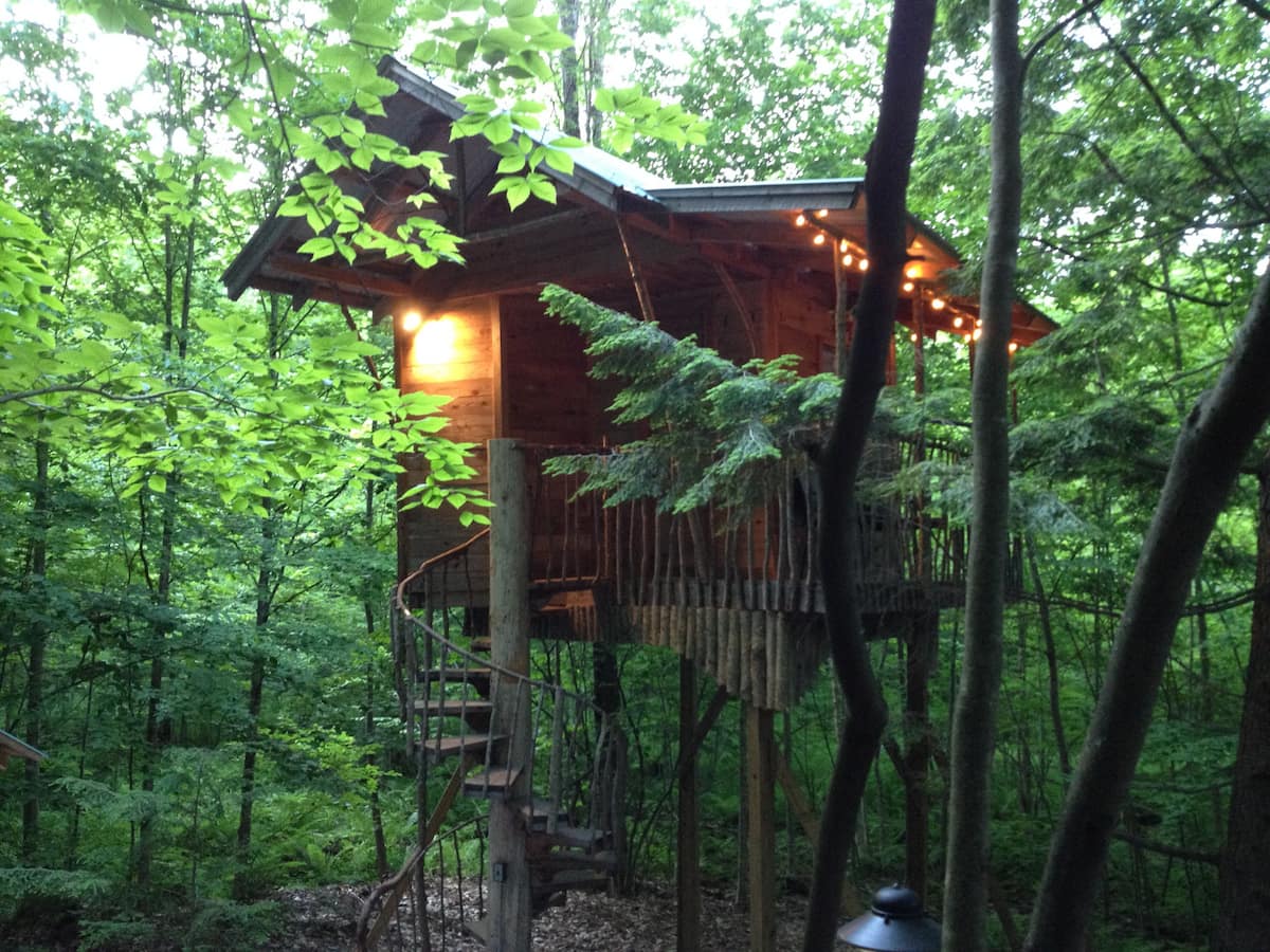 Adirondack Tree House Retreat