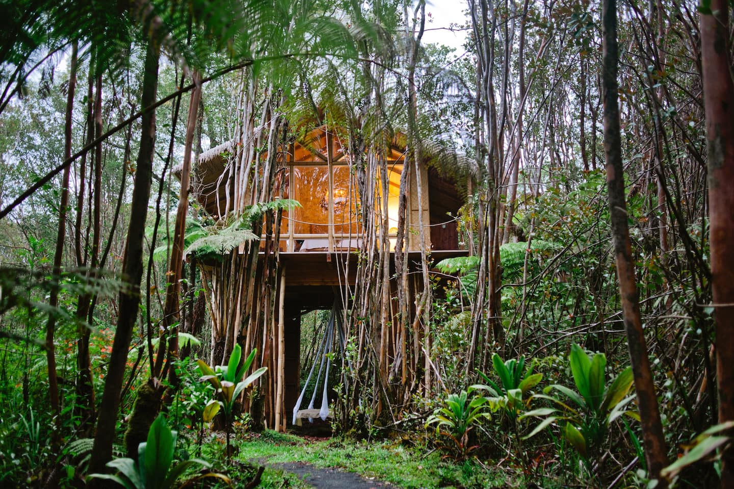 Dreamy Tropical Tree House Hawaii