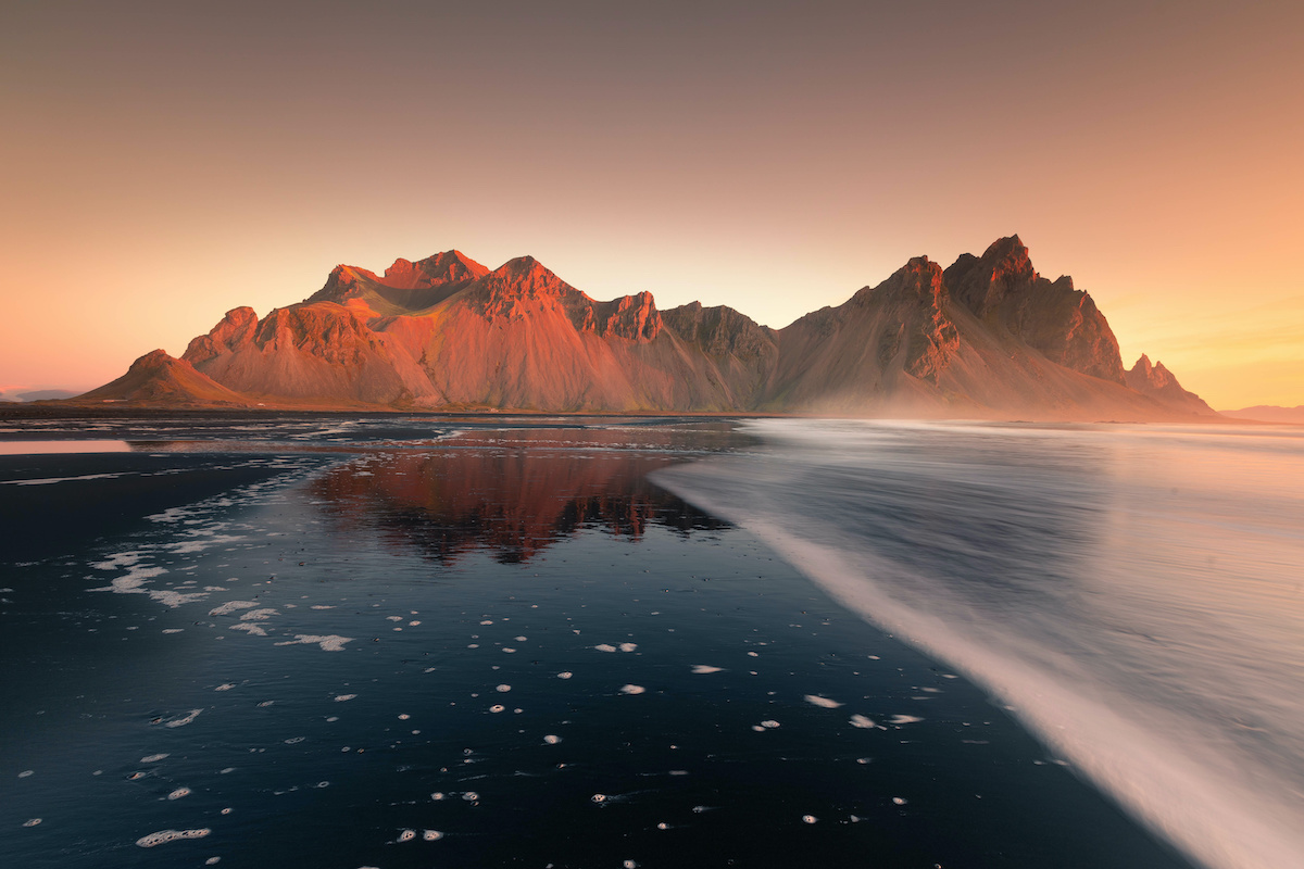 Stokksnes Black Sand Beach