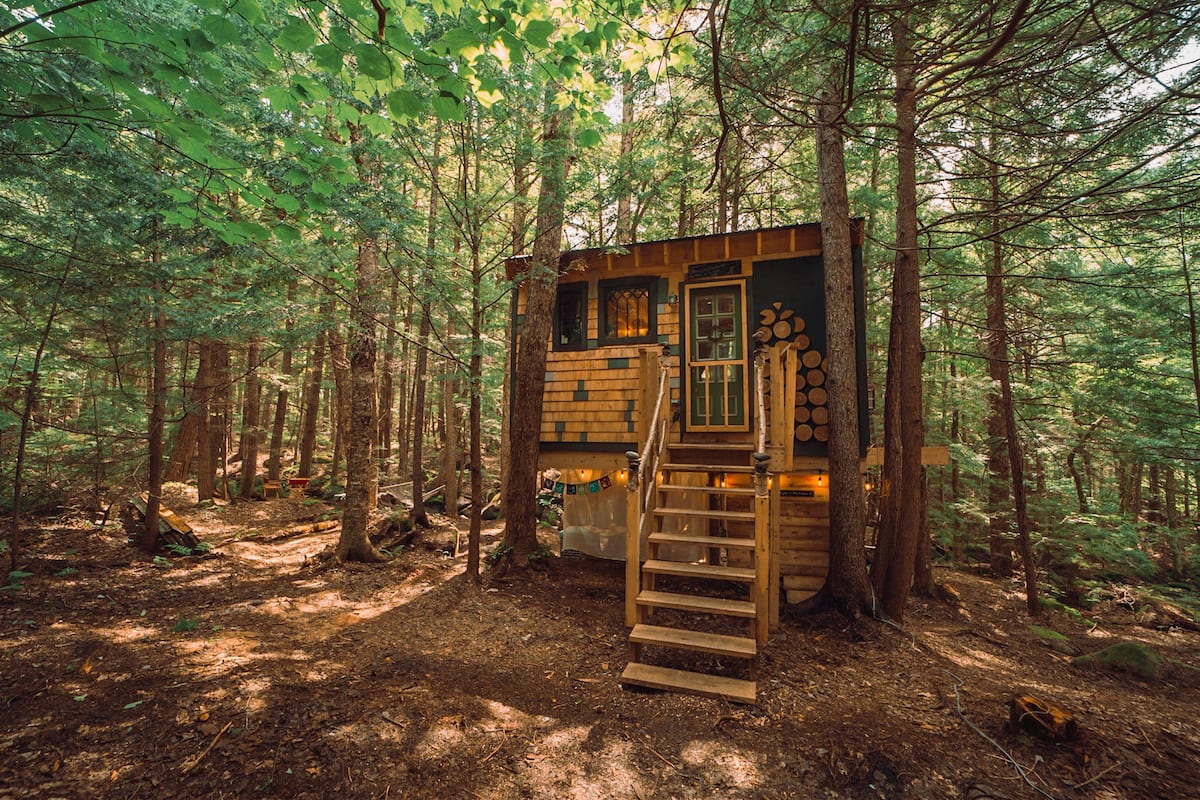 Treehouse Cabin in Vermont
