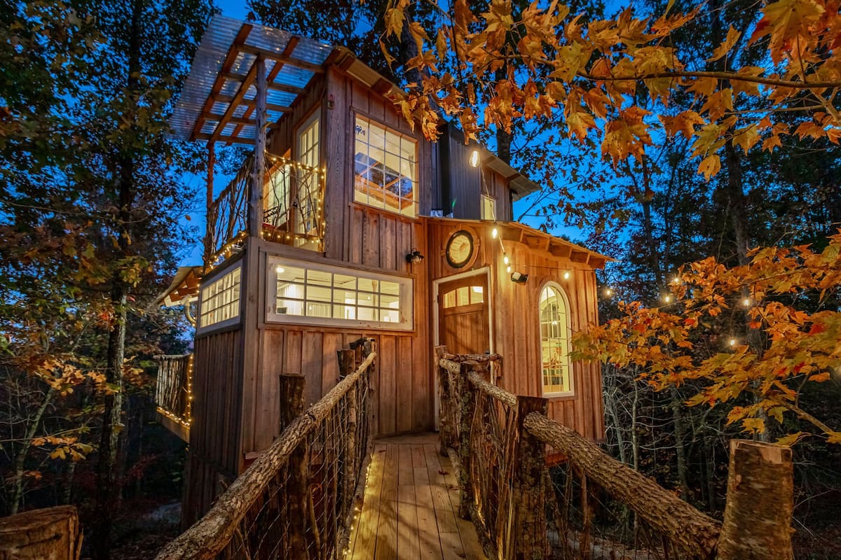 Whippoorwill Retreat Treehouse Georgia