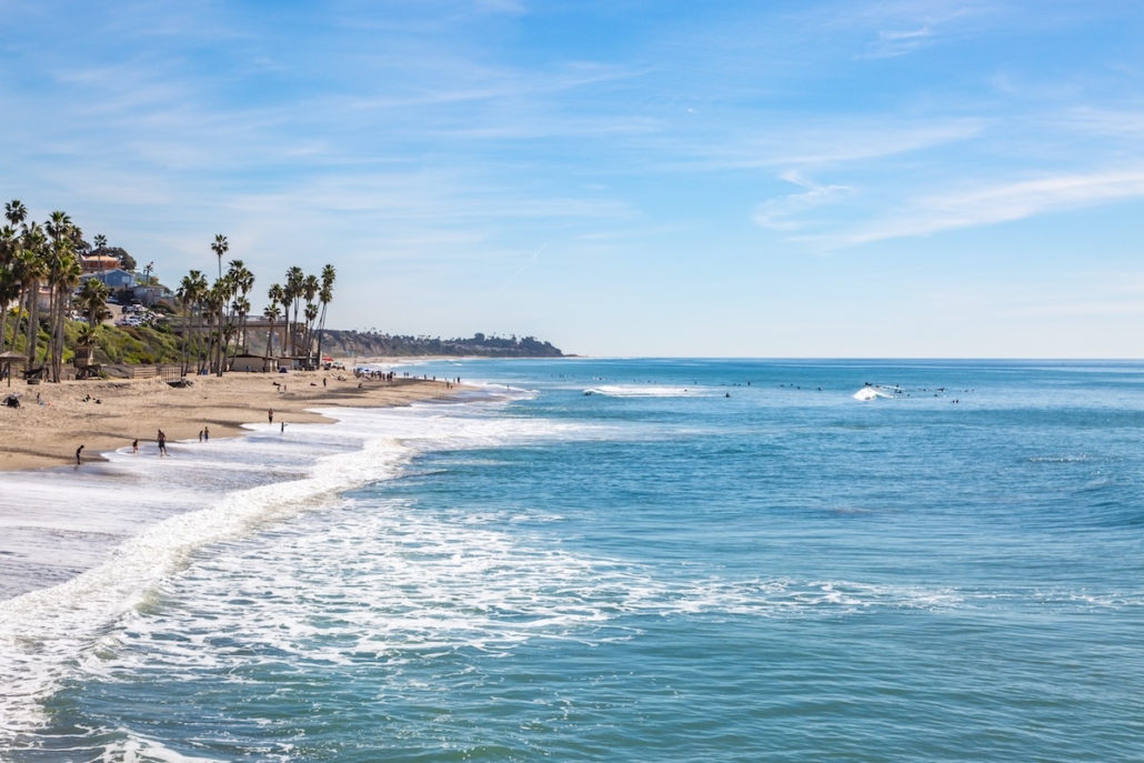 San Clemente Beach, California