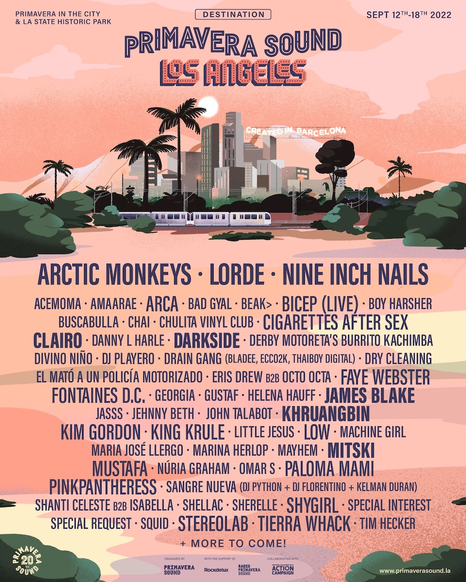 Primavera Sound Festival Los Angeles 2022