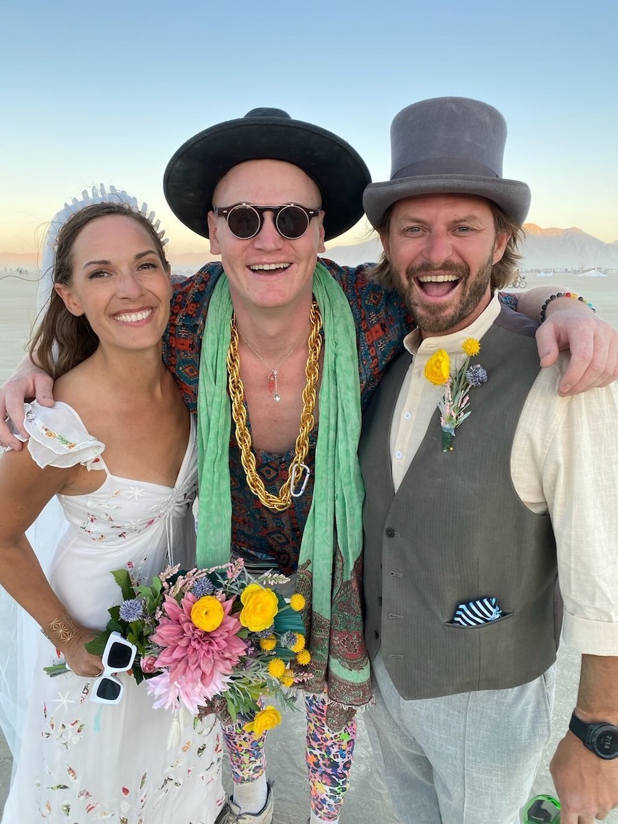 Burning Man Wedding