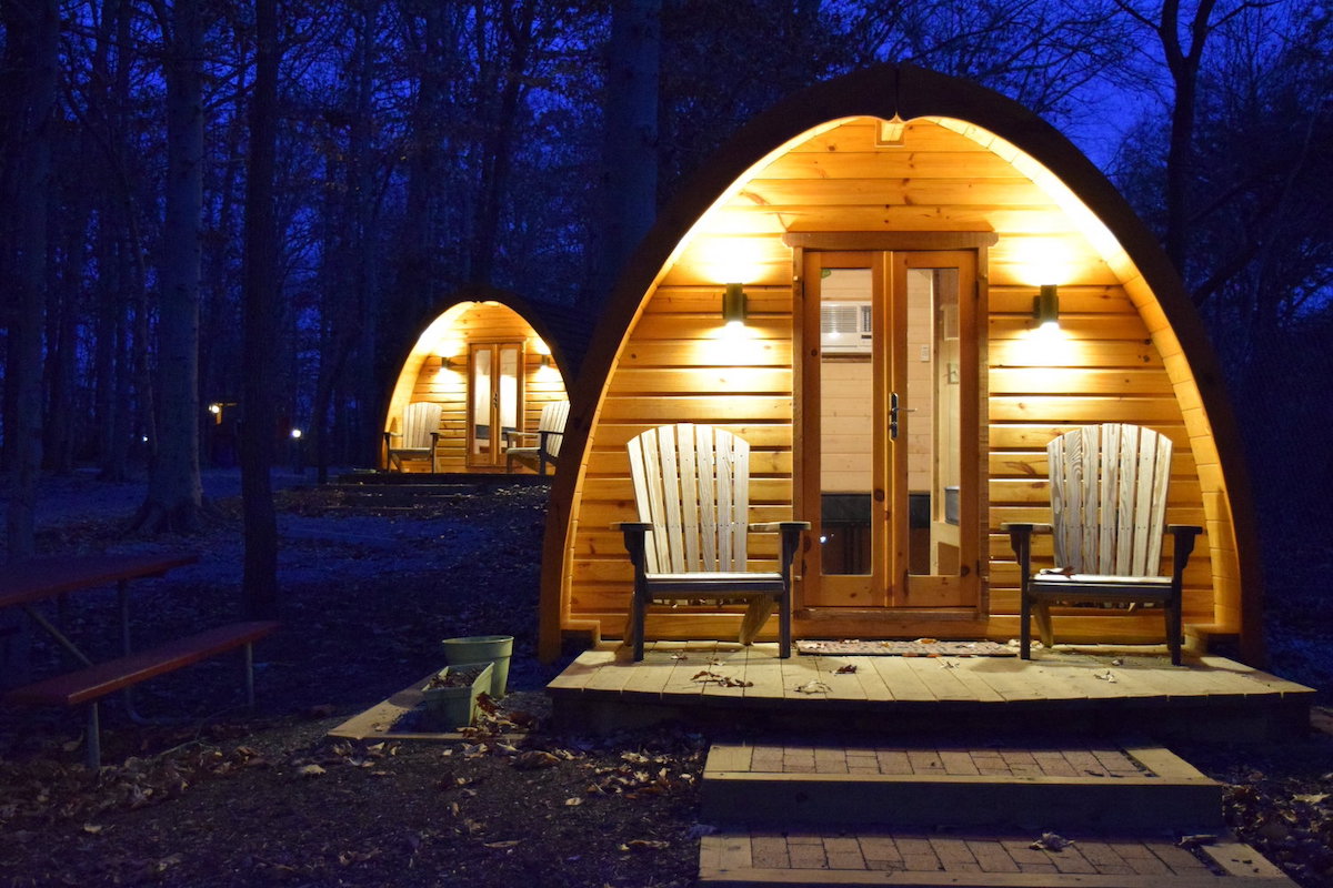 Cherry Hill Park Glamping Pods