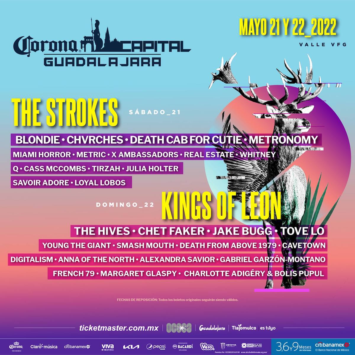 Corona Capital Guadalajara 2022 Mexico Festival