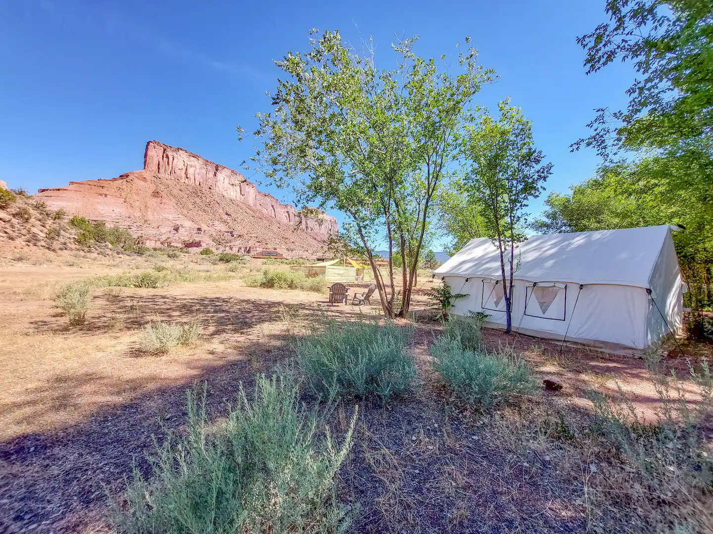 Palisade Tent at Gateway Glamping CO