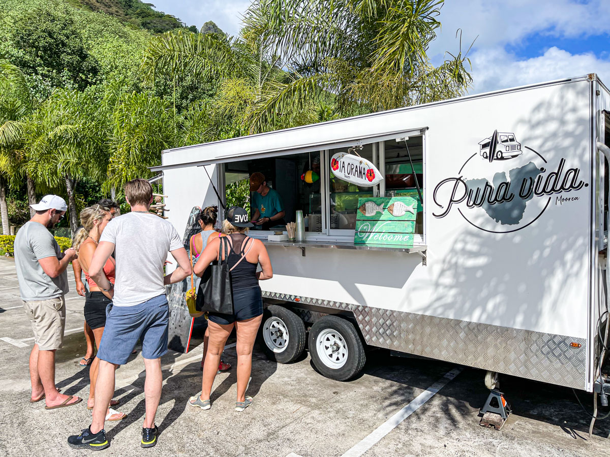 Pura Vida Food Truck Moorea