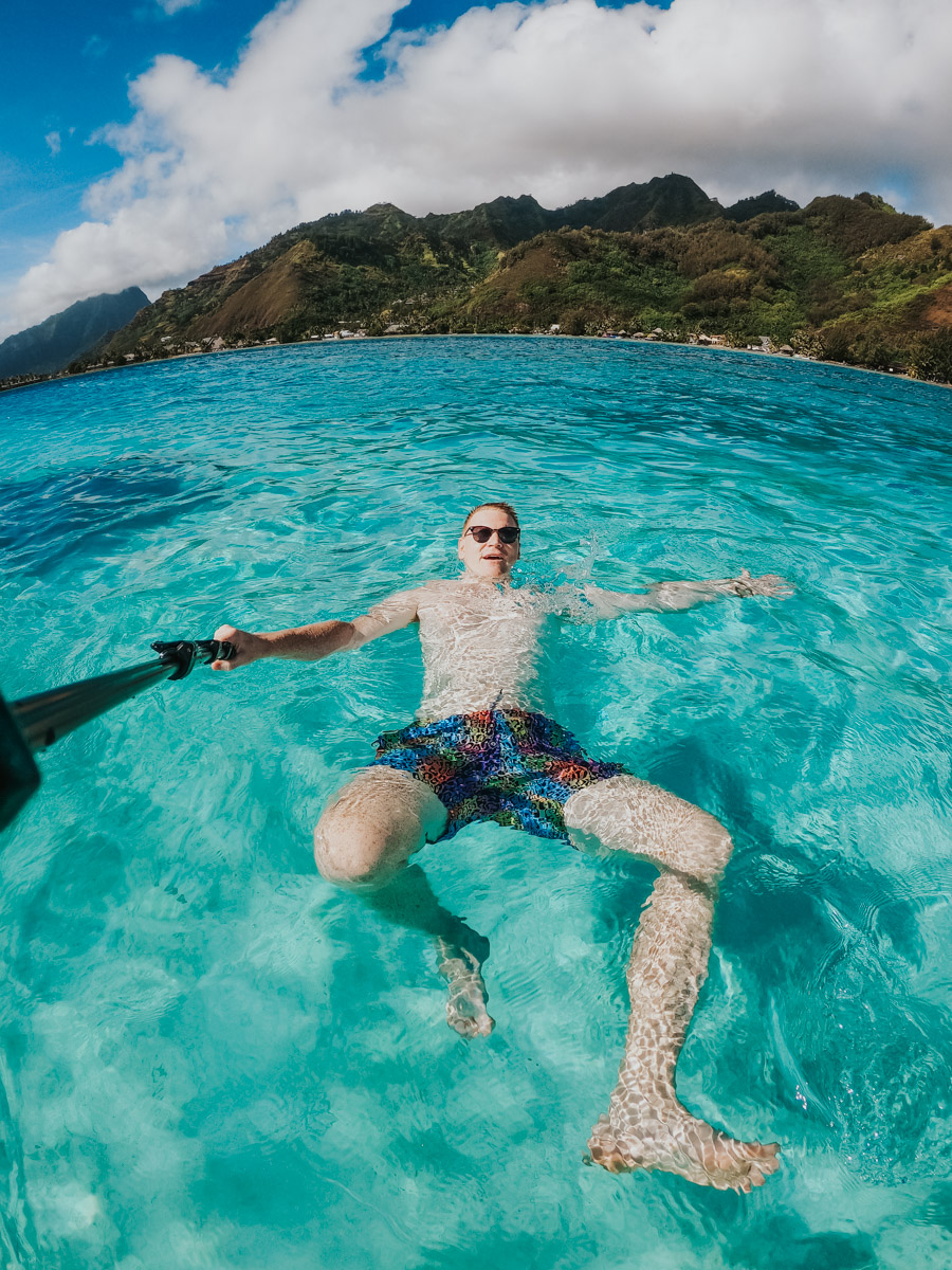 Snorkeling in Moorea