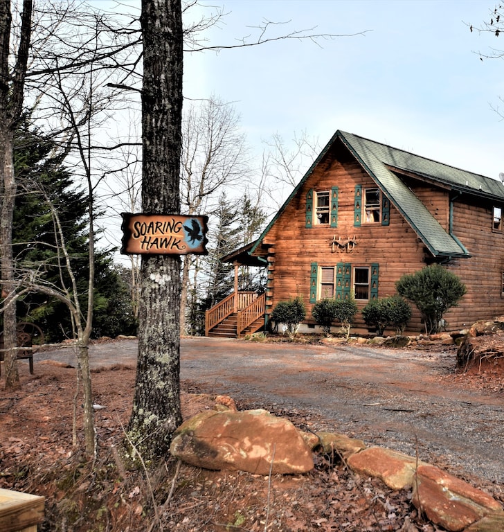 Soaring Hawk - Luxury Cabin Rental Georgia