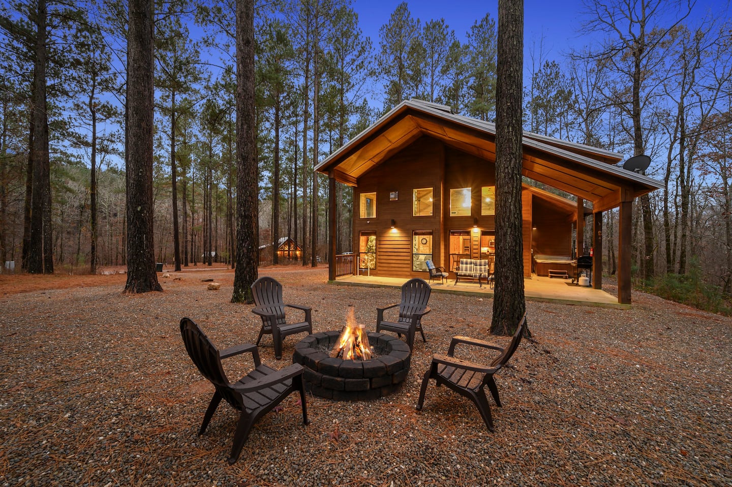 Strawberry Creek Luxury Cabin Rental Oklahoma Airbnb