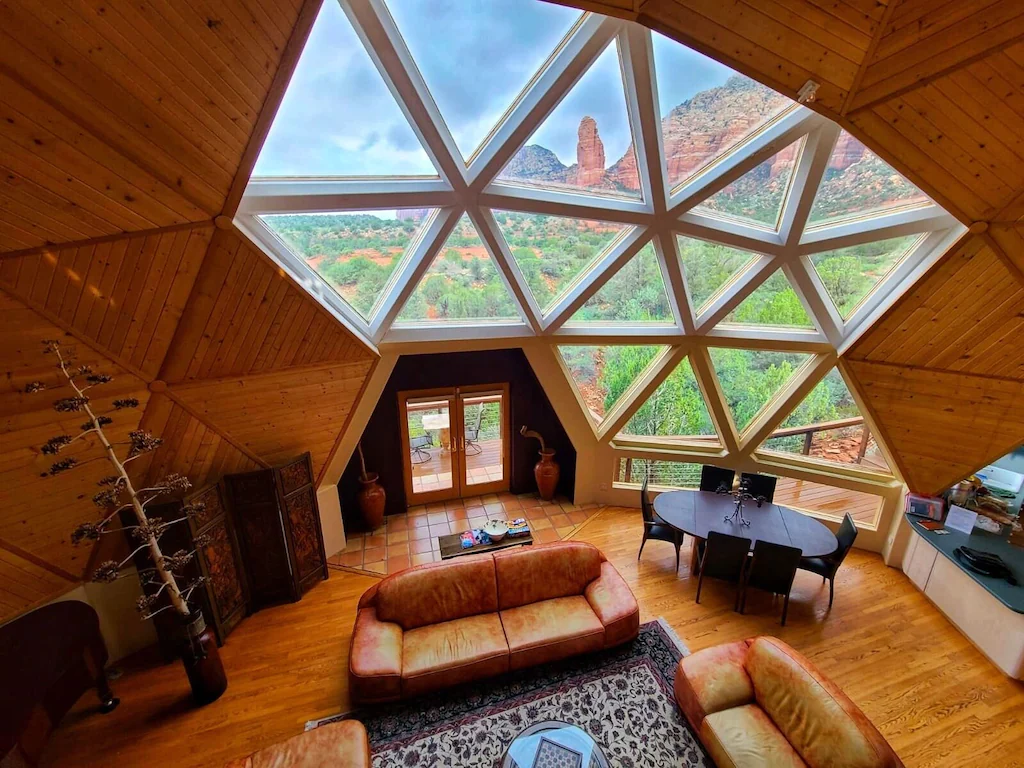 Stunning Geo Dome Glamping with Sedona Views