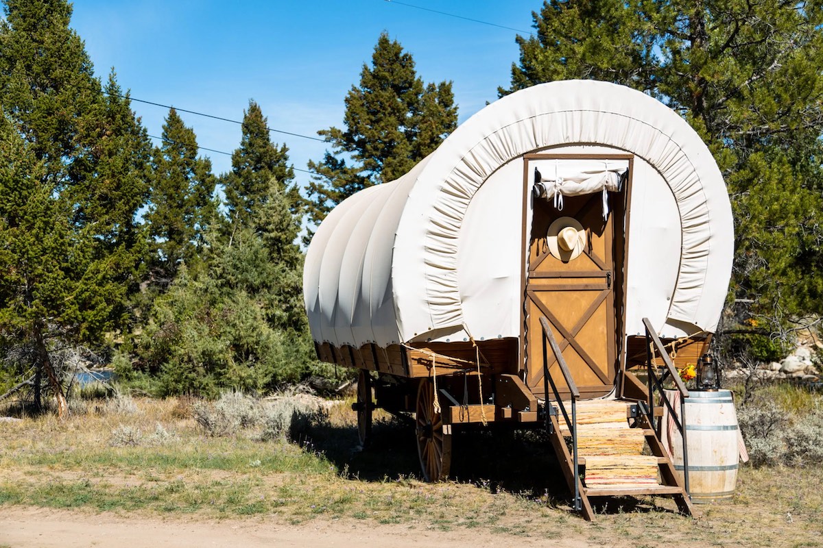 The Ranch at Rock Creek Homestead Wagons | Glamping in Montana